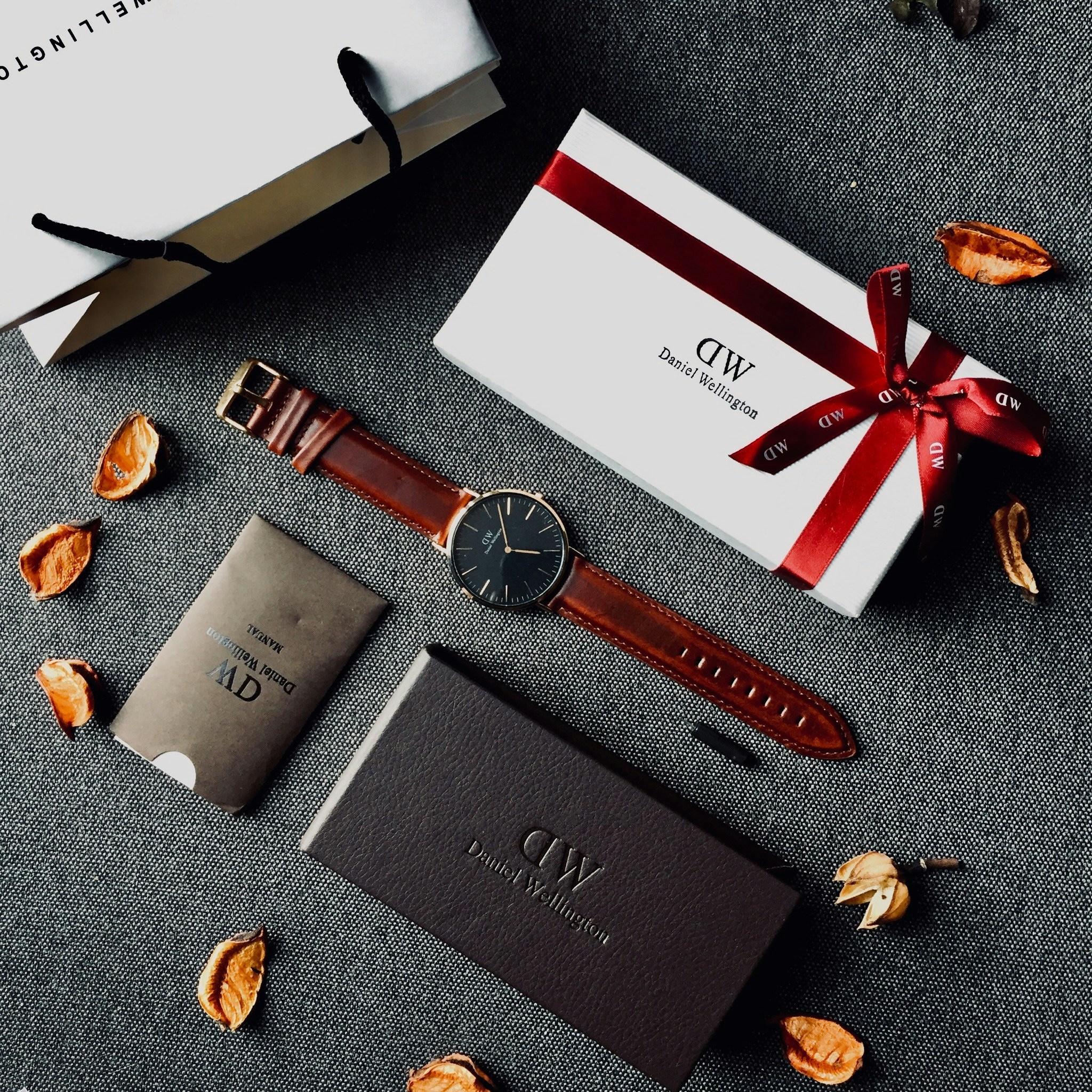 gift box with ribbon